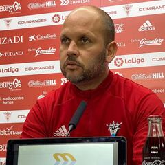 José Alberto: "El partido ante el Espanyol nos ha servido mucho"