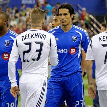Corradi estuvo solo una temporada con los canadienses, en ese lapso disputó 13 partidos y marcó cuatro goles. Con Italia tuvo 13 apariciones.