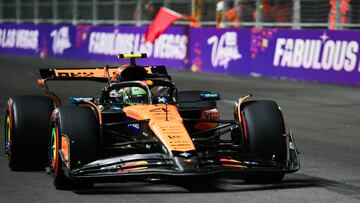 Lando Norris (McLaren MCL39). Las Vegas, Estados Unidos. F1 2025.