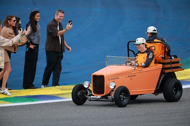 Oscar Piastri y Lando Norris.