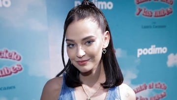 MADRID, SPAIN - MARCH 23: Laura Escanes presents the "Entre el Cielo y las Nubes" podcast at Cine Palacio de la Prensa on March 23, 2023 in Madrid, Spain. (Photo by Pablo Cuadra/Getty Images)