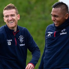 Davis: "Queremos que Alfredo Morelos se quede en Rangers"
