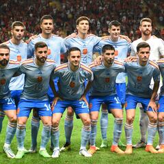 Simón hizo de Iker y Morata, de Villa