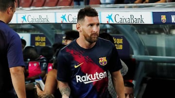 Messi no ir¨¢ a Pamplona y no volver¨¢ hasta despu¨¦s del par¨®n
