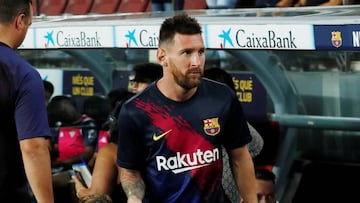 Messi no irá a Pamplona y no volverá hasta después del parón