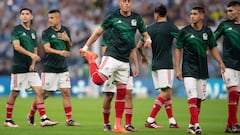  Rogelio Funes Mori of Mexico  during the game Argentina vs Mexican National Team (Mexico), Corresponding to Group C of the FIFA World Cup Qatar 2022, at Lusail Stadium, Lusail, Doha, November 26, 2022.

<br><br>

Rogelio Funes Mori  de Mexico durante el partido Argentina vs Seleccion Nacional Mexicana (Mexico), correspondiente al Grupo C de la Copa Mundial de la FIFA Qatar 2022, en el Estadio Lusail, Lusail, Doha, 26 de noviembre de 2022.