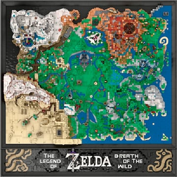 The Legend of Zelda Breath of the Wild LEGO