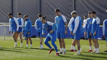 El Deportivo volvió a los entrenamientos sin Yeremay.