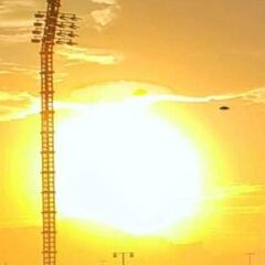 Extraño objeto volador fue captado en el partido de Bravos ante Xolos