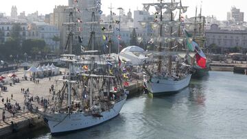 Imagen de la Gran Regata de 2016, la última realizada hasta la fecha e Cádiz.