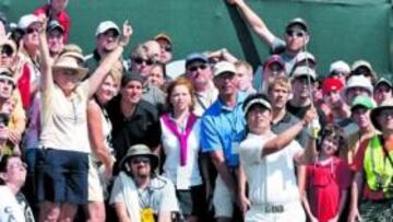 <b>EL MEJOR. </b>Yang fue aclamado durante el último recorrido.