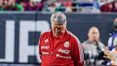  Gerardo Martino Mexico head coach during the game Mexico (Mexican National Team) vs Uruguay, the Friendly match in preparation for the FIFA World Cup Qatar 2022, at State Farm Stadium, on June 02, 2022.

<br><br>

Gerardo Martino Director Tecnico de Mexico durante el partido Mexico (Seleccion Nacional Mexicana) vs Uruguay, Amistoso de preparacion para la Copa Mundial de la FIFA Qatar 2022, en el Estadio State Farm, el 02 de junio de 2022.