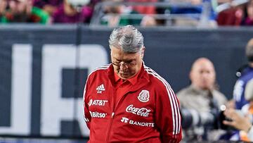 Gerardo Martino Mexico head coach during the game Mexico (Mexican National Team) vs Uruguay, the Friendly match in preparation for the FIFA World Cup Qatar 2022, at State Farm Stadium, on June 02, 2022.
<br><br>
Gerardo Martino Director Tecnico de Mexico durante el partido Mexico (Seleccion Nacional Mexicana) vs Uruguay, Amistoso de preparacion para la Copa Mundial de la FIFA Qatar 2022, en el Estadio State Farm, el 02 de junio de 2022.