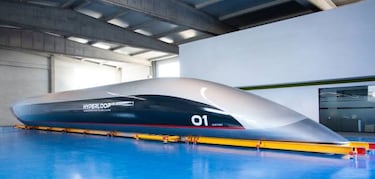 El primer tren supersónico Hyperloop se fabrica en Cádiz, para viajar en 2019