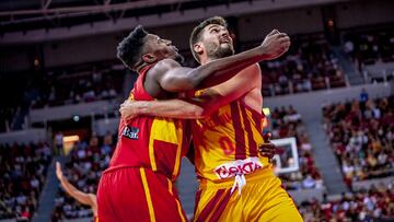 España - Macedonia, Ventanas FIBA: resumen y resultado (80-44)