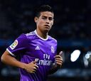 James, titular con Cristiano y Benzema
