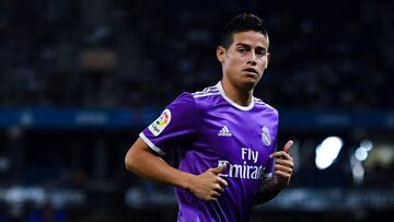 James, titular con Cristiano y Benzema