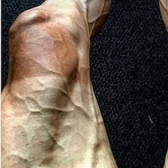 Poljanski, el ciclista que impactó a todos con sus piernas