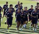 El Rayo vuelve a entrenar sin Amaya y los internacionales
