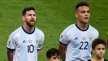 Bar?a y Real Madrid pujar¨¢n por Lautaro