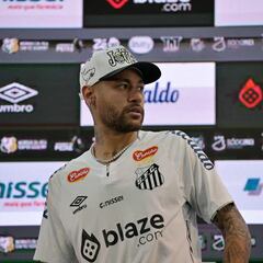 Neymar’s new look for Santos return