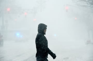 Nueva York bajo la nieve: imágenes impresionantes