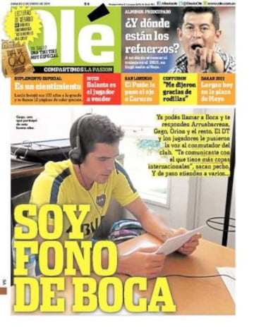 Portadas de la prensa deportiva