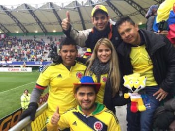 Estadio Germán Becker se viste de amarillo, azul y rojo