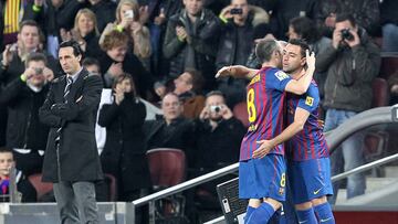 Emery y Xavi, del césped al banquillo de forma inmediata