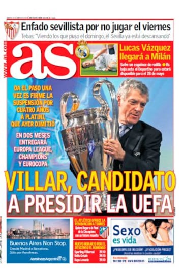 Las portadas de AS de mayo