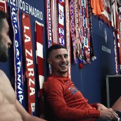 Amazon enseña el "inédito" Atleti: la frase de Koke te la firman los 60.000 del Metropolitano