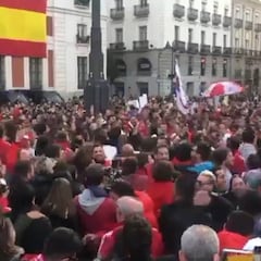 Impensable en Europa: la pasión y los cánticos de River en Sol