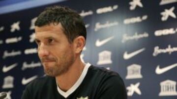 RUEDA DE PRENSA DE JAVI GRACIA ENTRENADOR DEL MALAGA