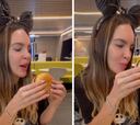 Belinda enseña a preparar una ‘Beliburger’