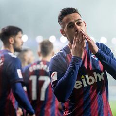 El Eibar y Sergio León miden esta noche las aspiraciones reales del Elche