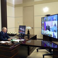 Tensión entre Putin y un ministro: “¿A qué estás jugando?”