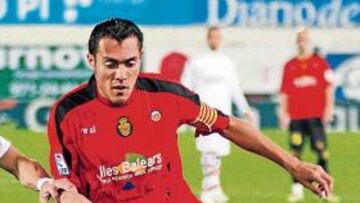 <b>ESPERANZADO. </b>Arango inicia una jugada en el entrenamiento.