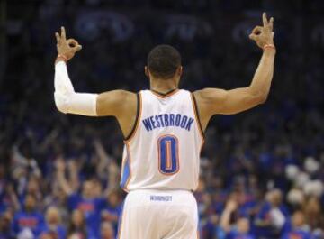 Russell Westbrook, triple doble.