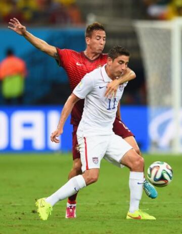 Joao Pereira y Alejandro Bedoya.