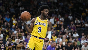 LeBron and Bronny James could play together for the first time when the Los Angeles Lakers take on the Phoenix Suns.