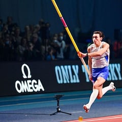 Duplantis, mejor marca mundial del año... pero sin récord