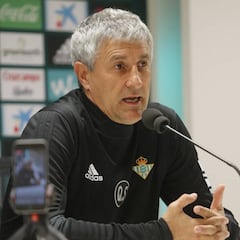 Setién: "Ceballos quiere venir"