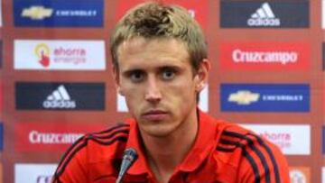 Monreal en la rueda de prensa