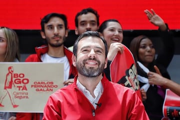 Carlos Fernando Galán es candidato a la Alcaldía Mayor de Bogotá.