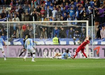 3-2. Álvaro Vázquez marcó el segundo tanto del Getafe.
