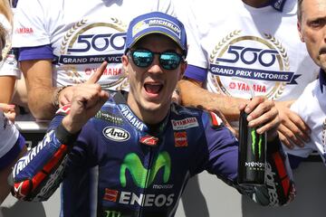 Victoria de Maverick Viñales.