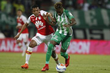 Nacional con Macnelly ganó 1-0 a Santa Fe