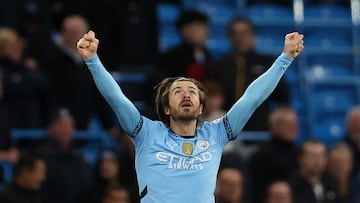 Jack Grealish, jugador del Manchester City.