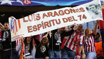 Los aficionados recuerdan a Luis y a los que jugaron la final del año 74.