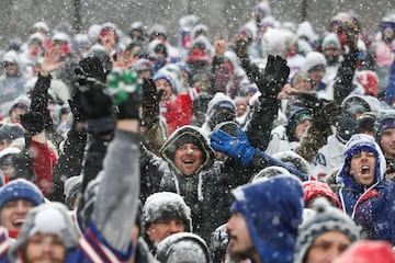 El New Era Field de Buffalo se pintó de blanco con la espectacular nevada que cayó en el juego entre los Indianapolis Colts y los Buffalo Bills. El juego terminó 13-7 en favor de los Bills. La temperatura estaba en -2 grados centígrados con vientos de 29 kilómetros por hora.